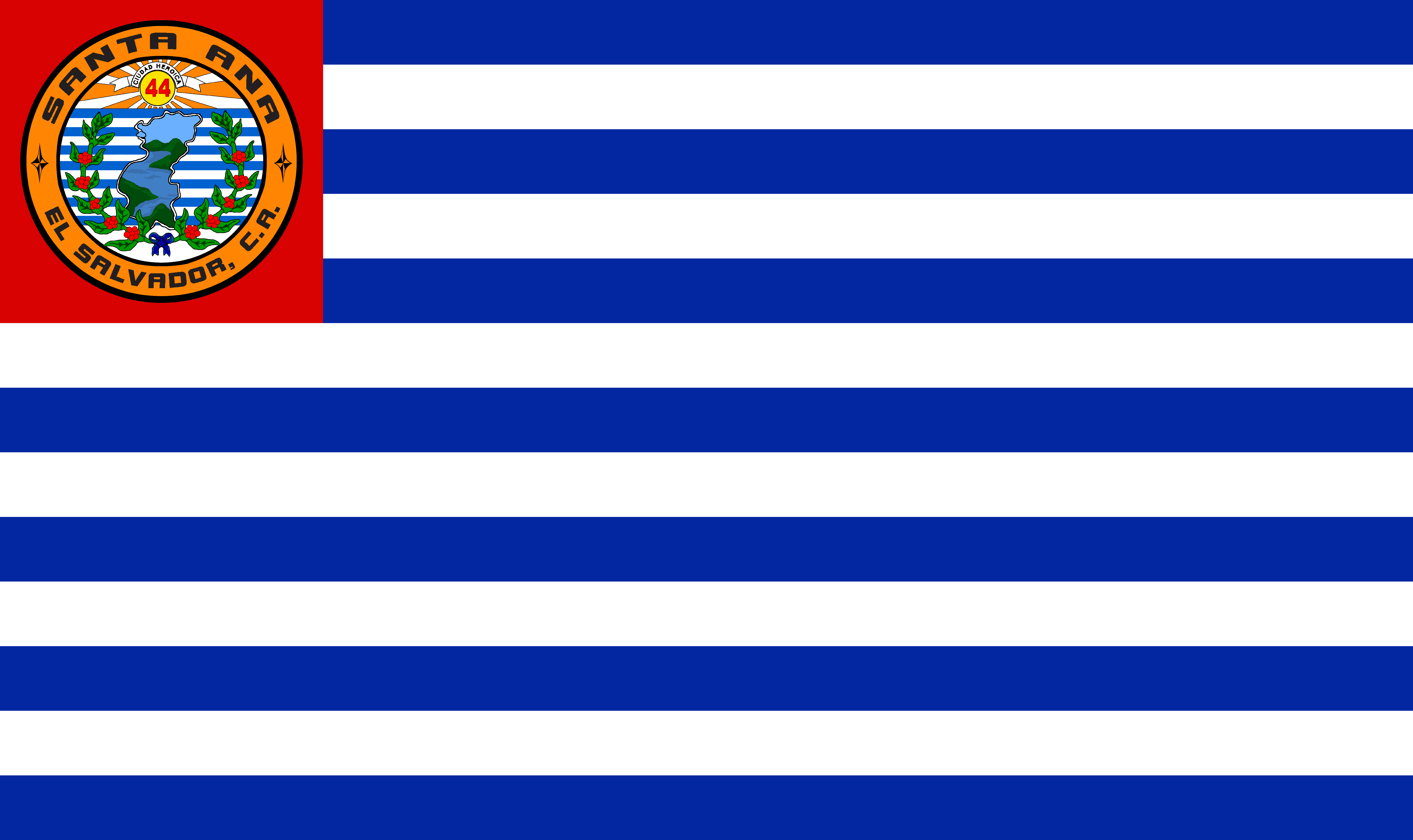 Santa Ana (El Salvador) flag