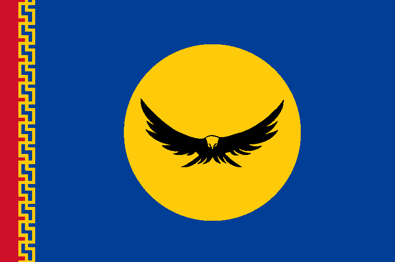 Congress of the Oirat-Kalmyk People (2) flag