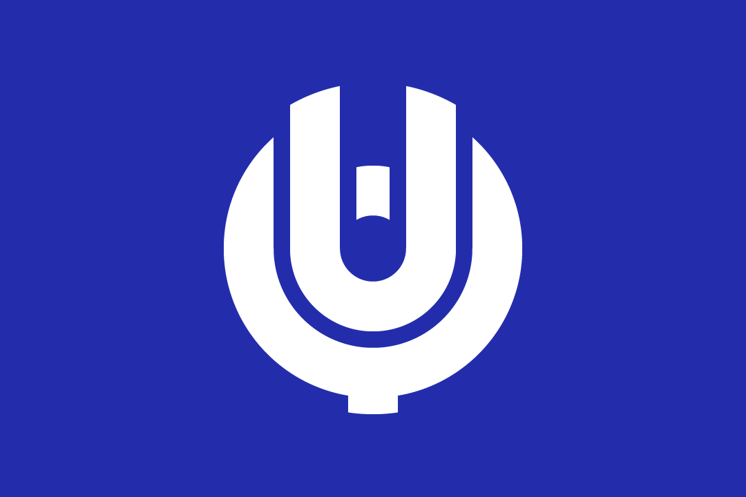 Japanese prefecture-style flag of Busan
