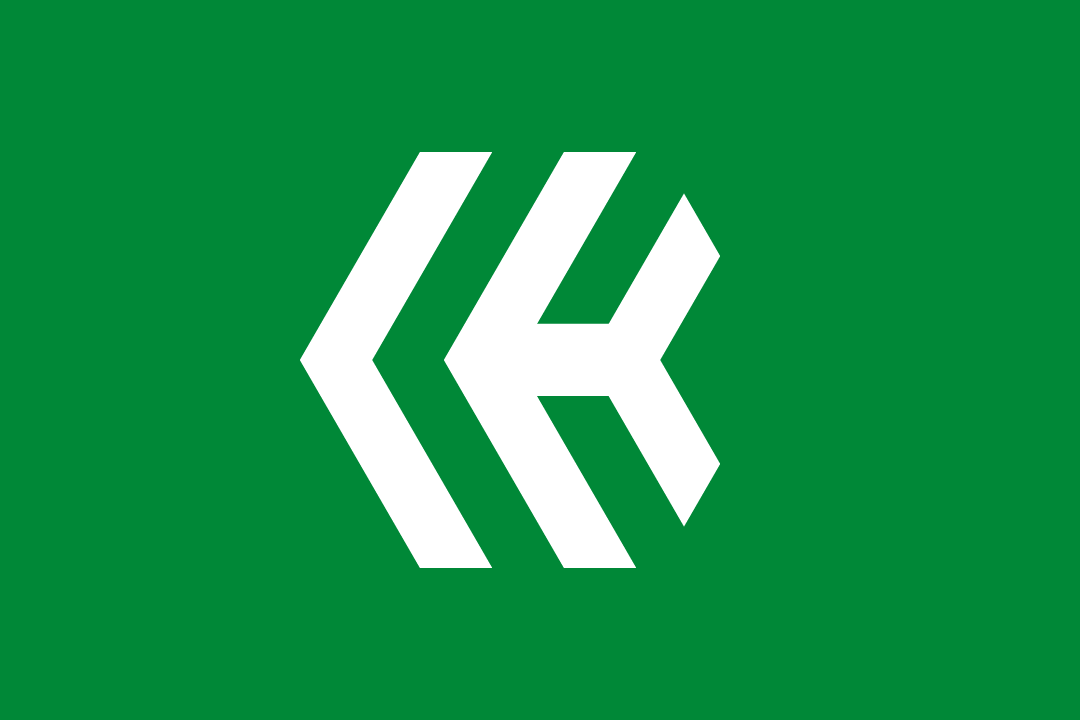 Japanese prefecture-style flag of Daegu