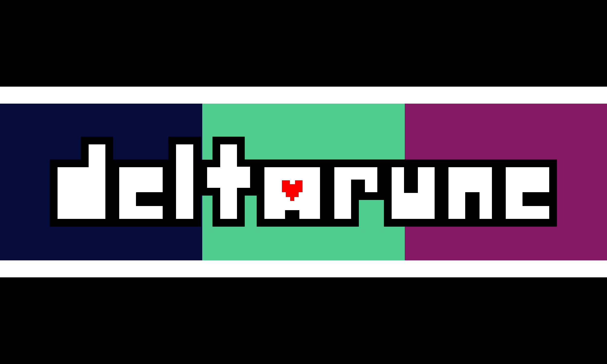 Deltaruneixture pride flag