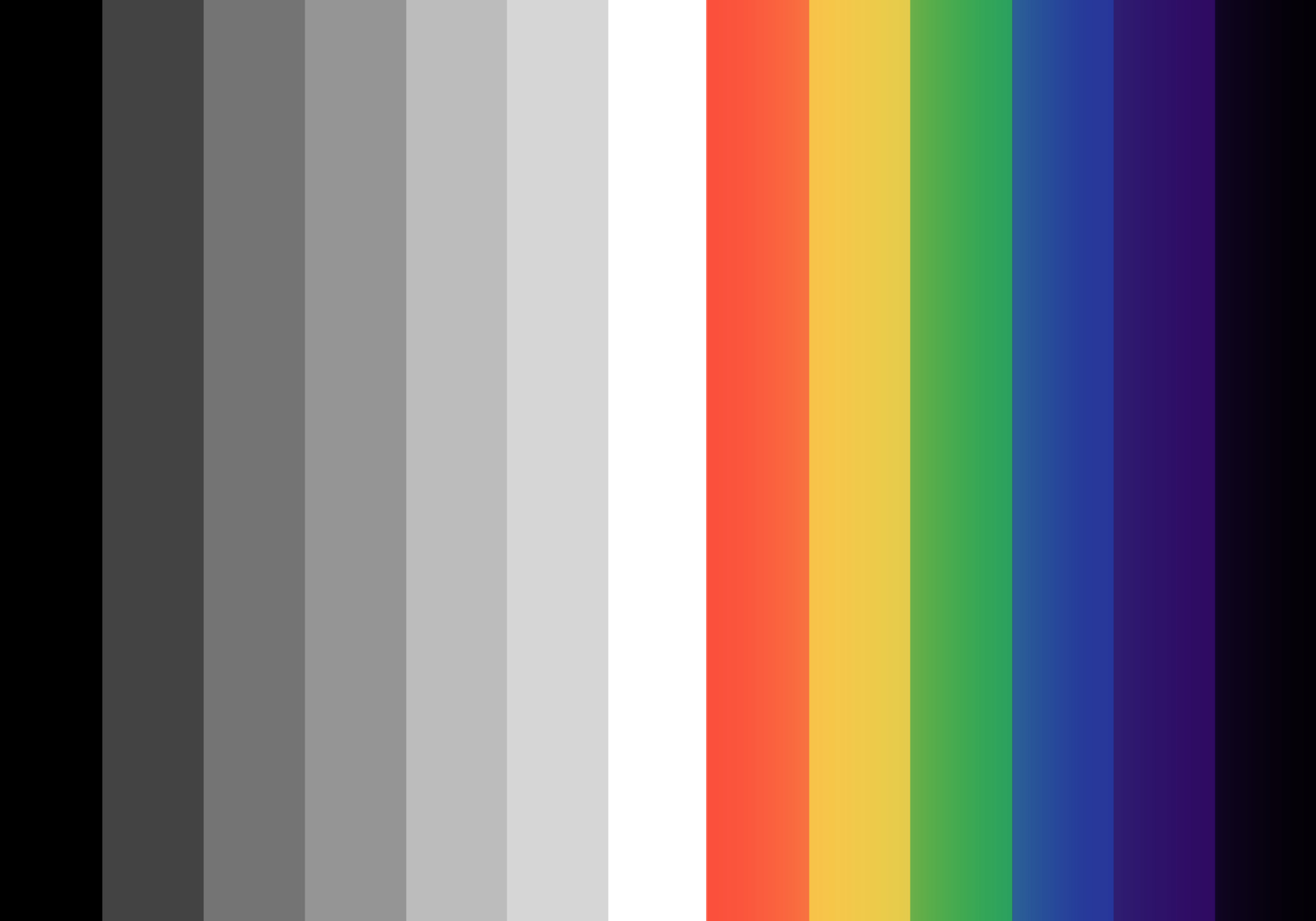 Transallnationalties/Pannationality pride flag