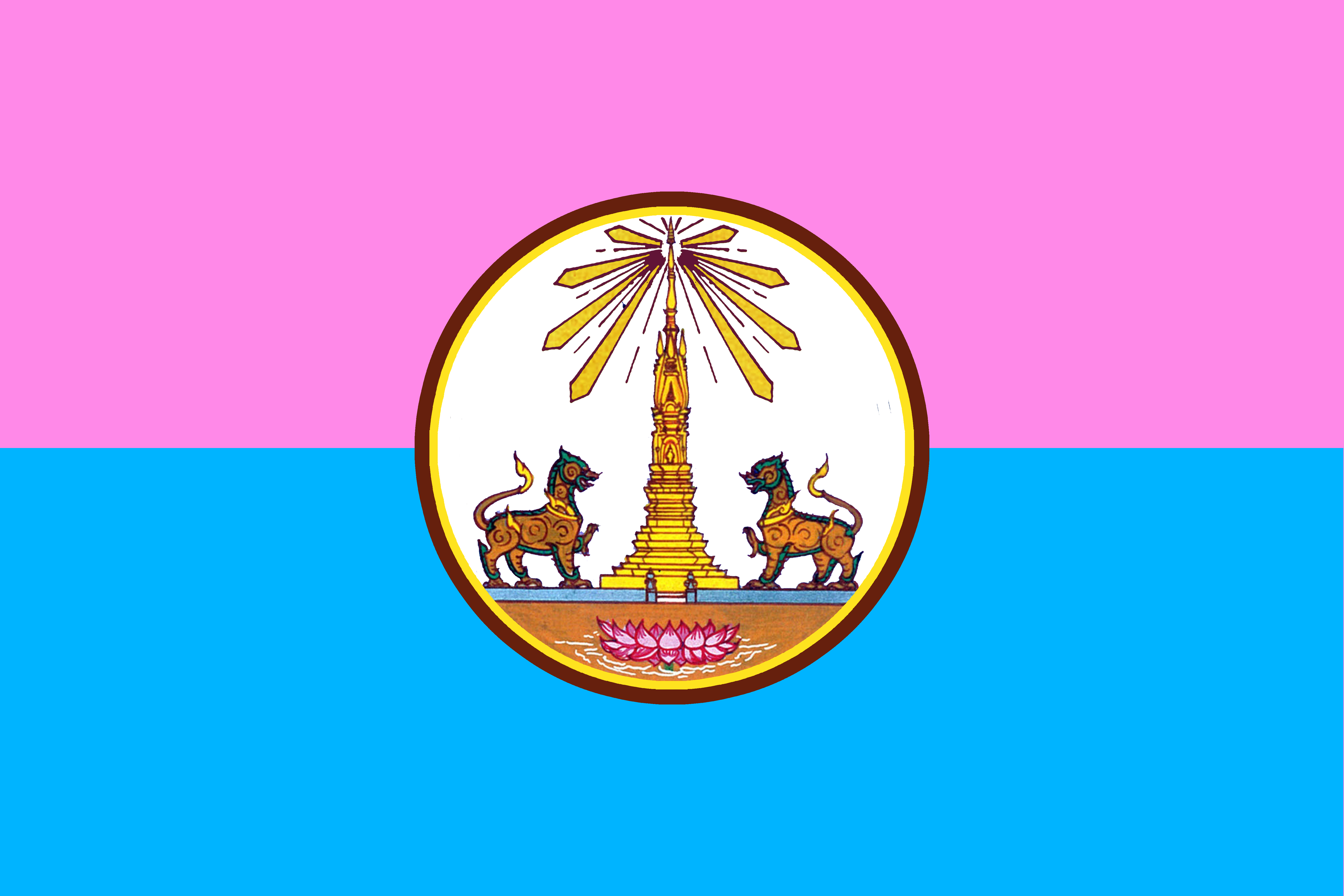 Yasothon provincial flag
