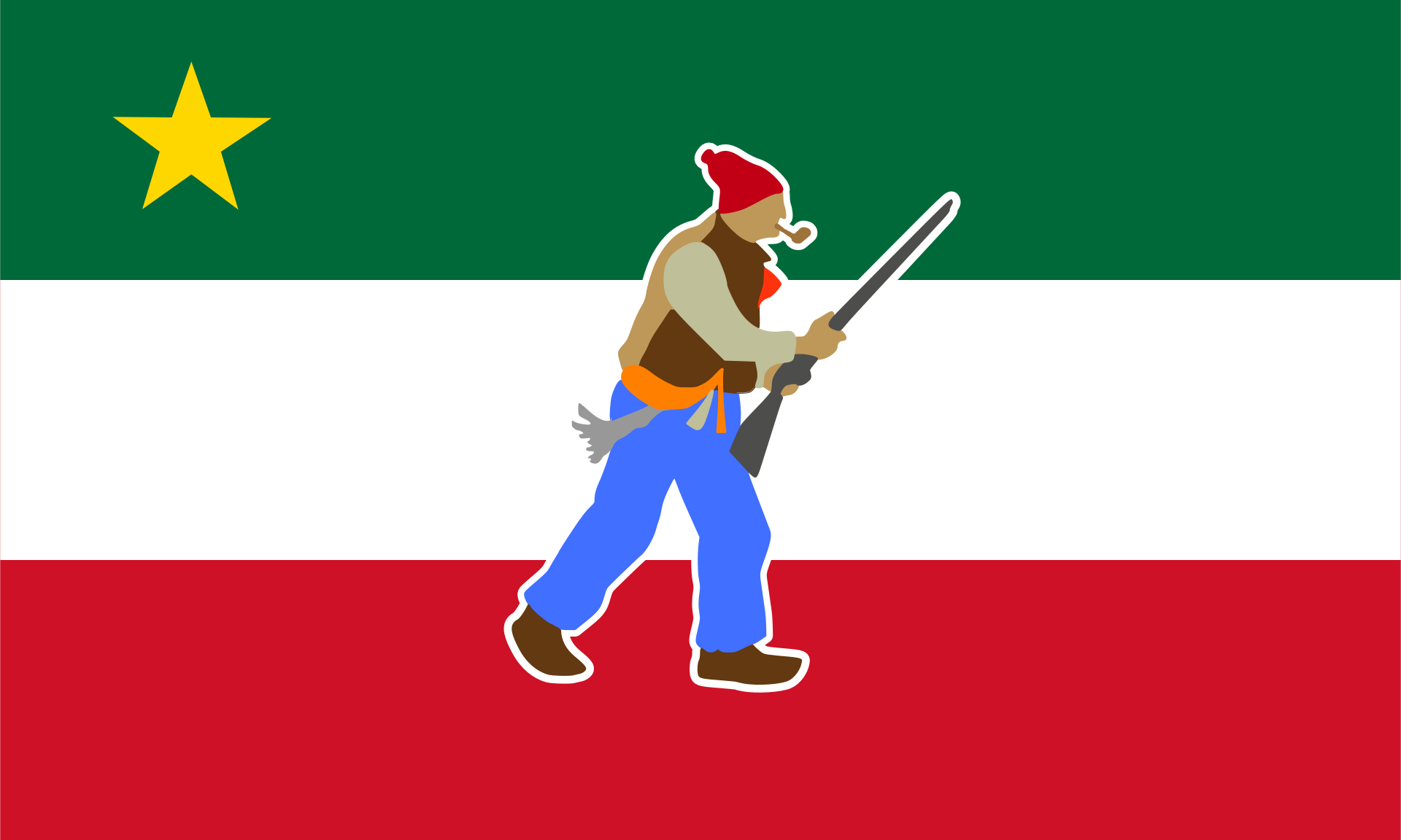 Patriote flag (Modern Variant)