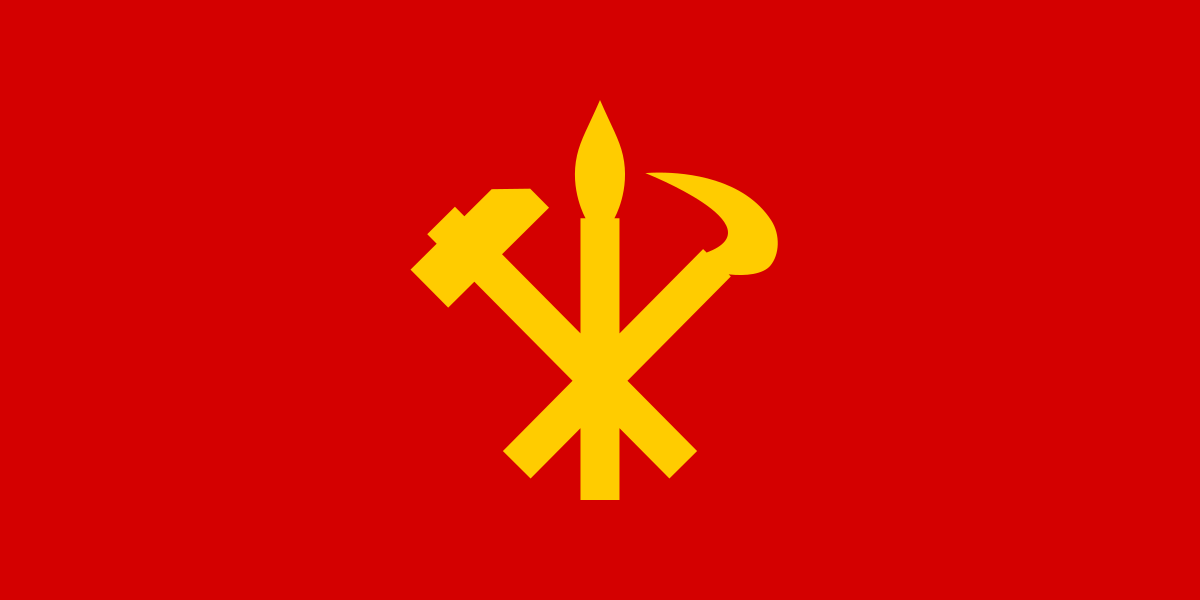 North Korea Worker's Party flag