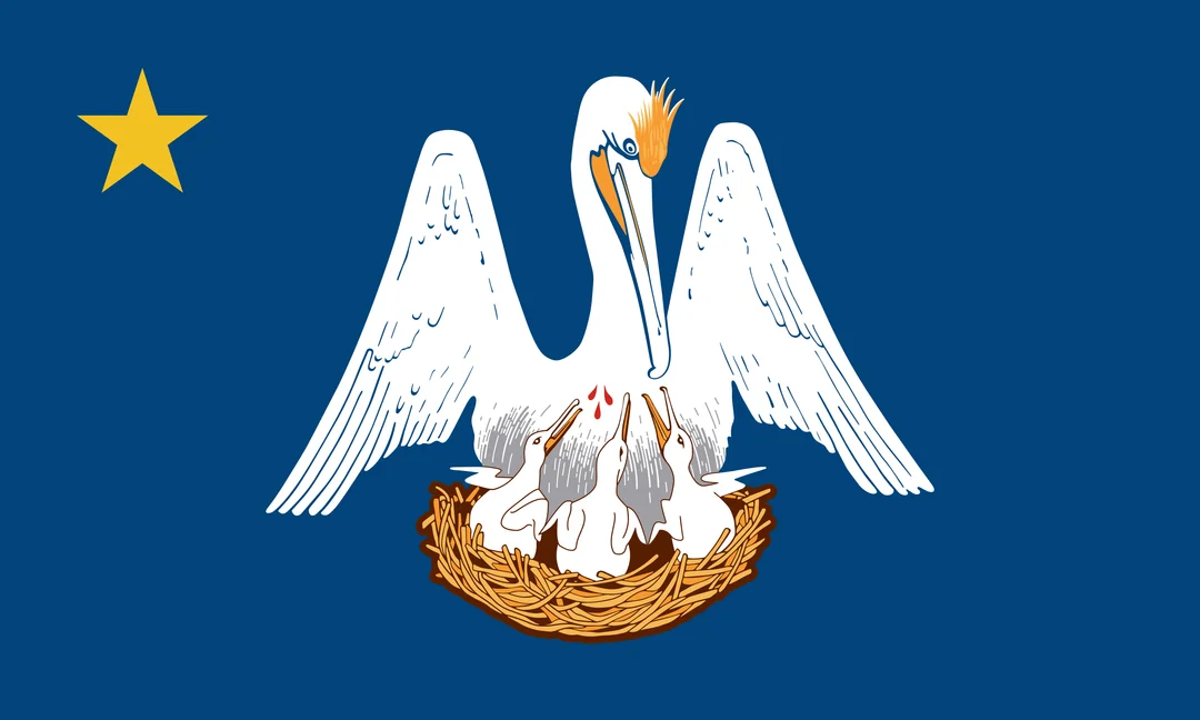 Proposed Louisiana Flag By u/Dicubierre