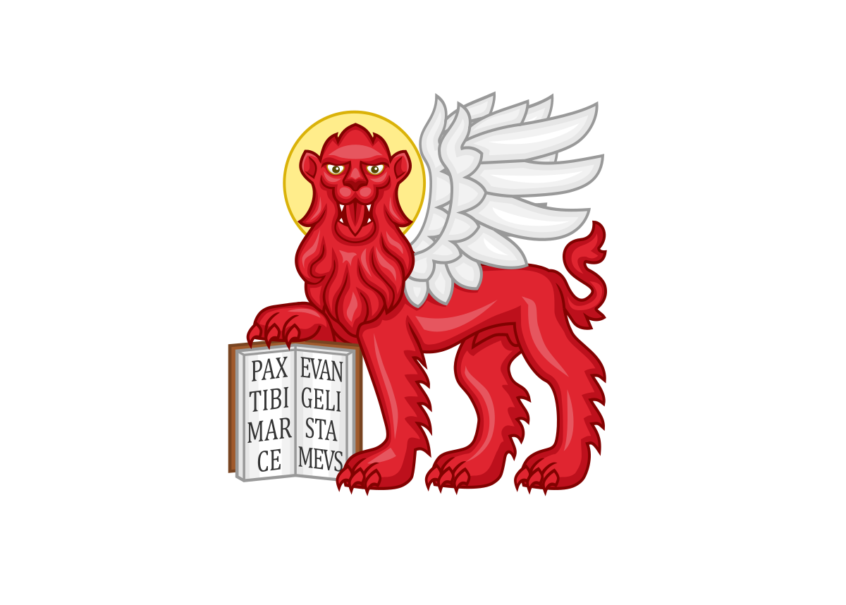 Naval and land fortifications flag of the Republic of Venice (XIV century)