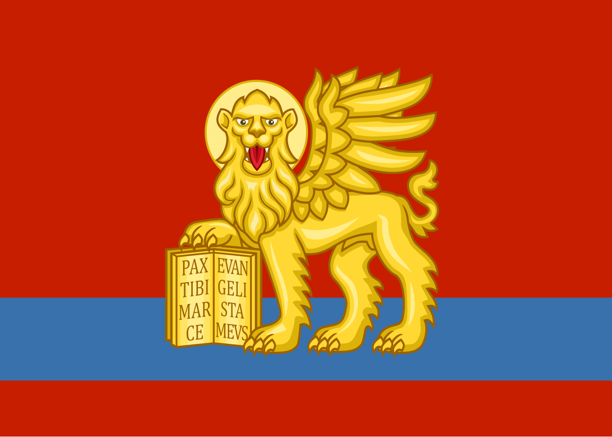 Naval and land fortifications flag of the Republic of Venice (XIV century-1797)