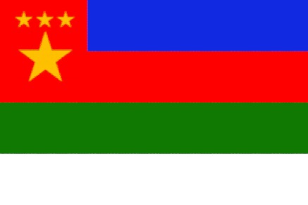 Hmong Nationalist Freedom Star Flag