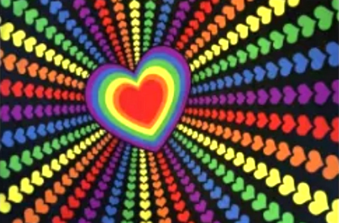 Rainbow pride flag (alternate)