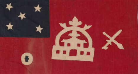 a Moro Flag (possibly sultan of sulu)